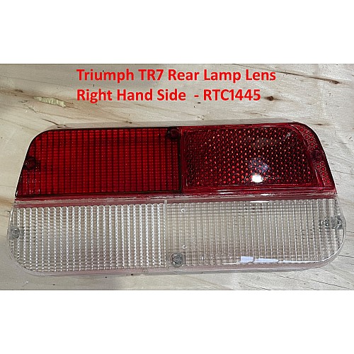 Triumph TR7 Rear Lamp Lens  Right Hand Side  - RTC1445