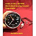 Smiths Gauges -  Tachometer Programmable Tachometer  0-100 x 100 RPM 80mm Black Face Rev Counter  SIB122