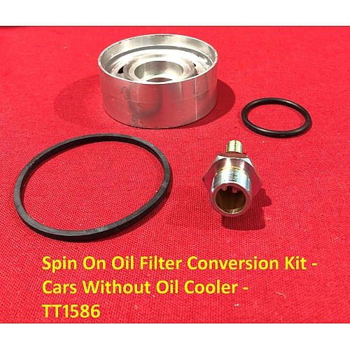 Spin On Oil Filter Conversion Kit -  Triumph Stag , Dolomite & TR7  (Cars Without Oil Cooler)   TT1586