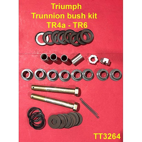Triumph Front Trunnion Bush Kit - Triumph TR4a - TR6  (Dual Kit)  TT3264