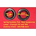 Spring Insulator Pad - Lower Rear  - Triumph TR7 and TR8 (Sold As A Pair)   UKC1108-SetA