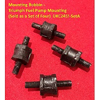 Mounting Bobbin - Triumph Fuel Pump Mounting  - (Sold as a Set of Four)  UKC2451-SetA