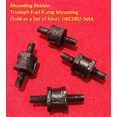 Mounting Bobbin - Triumph Fuel Pump Mounting  - (Sold as a Set of Four)  UKC2451-SetA