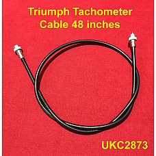 Triumph Tachometer or Rev Counter Cable 48 inches - UKC2873