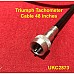 Triumph Tachometer or Rev Counter Cable 48 inches - UKC2873