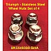 Triumph Wheel Nuts - Stainless Steel - To OE Specification Set of 4 - UKC5403SS-SetA