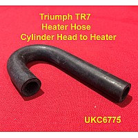 Heater Hose - Triumph  Cylinder Head to Heater TR7 - UKC6775