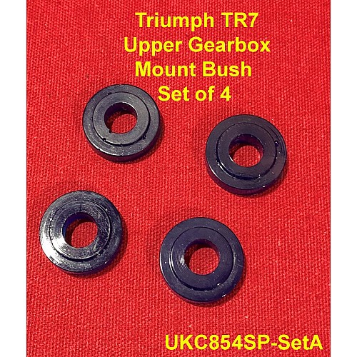 Triumph TR7 Upper Gearbox Mount Polyurethane Bush for 5 speed (Set of 4)- UKC854SP-SetA