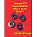 Triumph TR7 Upper Gearbox Mount Polyurethane Bush for 5 speed (Set of 4)- UKC854SP-SetA