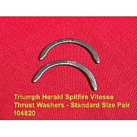 Triumph Thrust Washers Herald Spitfire Vitesse  - Standard Size pair - 104820