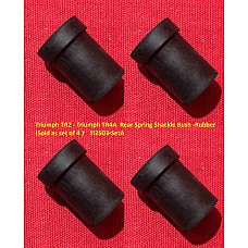 Triumph TR2 - Triumph TR4A  Rear Spring Shackle Bush -Rubber  (Sold as set of 4 )    112503-SetA