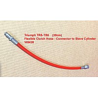 Triumph TR5-TR6 Flexible Clutch Hose - Connector to Slave Cylinder - 140420