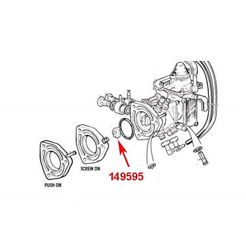 Triumph Metering Unit Drive Dog - Coupling - 149595