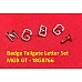 Badge Tailgate Letter Set  MGB GT - 18G8766