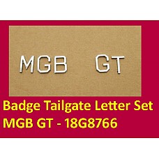 Badge Tailgate Letter Set  MGB GT - 18G8766