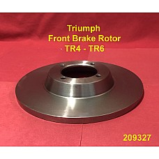 Triumph Front Brake Rotor Brake Disc TR4 - TR4a TR250 TR5 TR6  209327