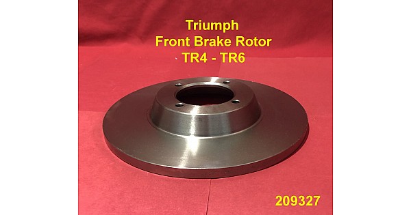 Triumph Front Brake Rotor Brake Disc Tr4 Tr4a Tr250 Tr5 Tr6 209327