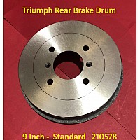 Triumph Rear Brake Drum 9 Inch -  Standard   210578