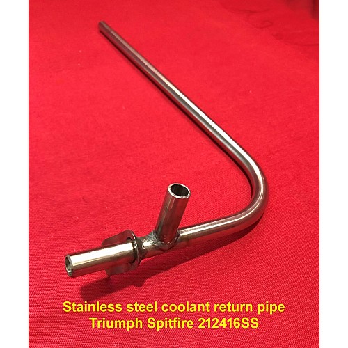 Stainless Steel Coolant Return Pipe. Triumph Spitfire.  212416SS