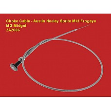 Choke Cable - Austin Healey Sprite Mk1 Frogeye & MG Midget  2A2086