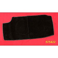 Boot Carpet - Triumph TR6 Pi (Petrol Injection) Models - Black - 575422