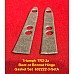 Triumph TR2-3a Boot or Bonnet Hinge Gasket Set - 602222-3-SetA
