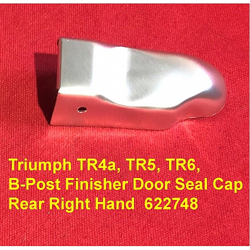 Triumph TR4a, TR5, TR6, B-Post Finisher Door Seal Rear Right Hand  622748