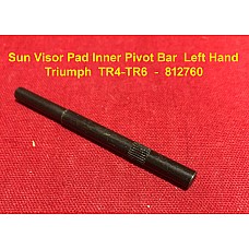 Sun Visor Pad Inner Pivot Bar Triumph  TR4 - TR5 -  TR6    812760