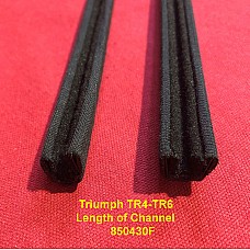 Triumph TR3a-TR6 Length of Felt Glass Channel Pair- 850430F-SetA