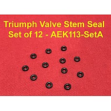 Triumph Valve Stem Seal (Set of 12) - AEK113-SetA