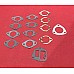 Gasket Set Cylinder Head Triumph Vitesse & GT6 Mk2 - MK3 (Non Recessed Block)  AJM198Z