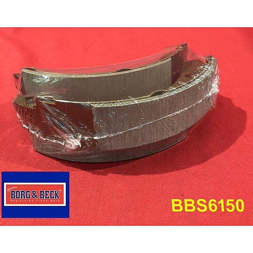 Borg & Beck Rear Brake Shoes Triumph & Ford Cortina Escort Marina Dolomite- BBS6150