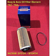 Borg & Beck Oil Filter Element Triumph TR2-TR4  & Austin Healey  GFE104  - BFO4114
