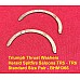 Triumph Thrust Washers Herald Spitfire Saloons TR5 - TR6  - Standard Size Pair - BHM1366