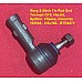 Borg & Beck Tie Rod End - Track Rod End Triumph GT6, Herald, Spitfire, Vitesse, Dolomite 155548 - GSJ158 - BTR4072