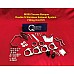 MGB Exhaust System Fitting Kit - Chrome Bumper - Double S Stainless Steel Exhaust System Fitting Kit-C101