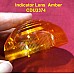 Indicator Lens  L874 & L760 Amber Composite. Classic Mini  Land Rover Triumph     CDU3374