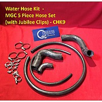 Water Hose Kit  - MGC 5 Piece Hose Set (with Jubilee Clips) - CHK9