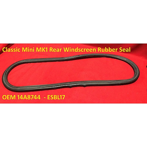 Classic Mini MK1 Rear Windscreen Rubber Seal 1959 -1967 14A8744  - ESBL17