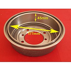 Classic Mini  - Standard Mini Brake Drum - Non Spacer  GDB105