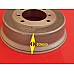 Classic Mini  - Standard Mini Brake Drum - Non Spacer  GDB105