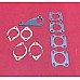 Gasket Set Cylinder Head  - Copper Gasket  Triumph TR3  TR3a  TR4  TR4a   GEG178