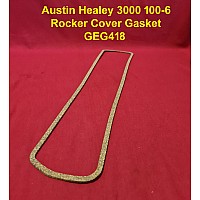 Gasket Rocker Cover Gasket - Cork Austin Healey 3000, 100-6    GEG418