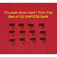 Triumph Door Card - Trim Clip Spitfire 1500, Stag 608511 (Set of 12) GHF1230-SetA