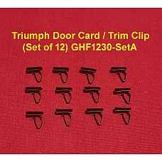 Triumph Door Card - Trim Clip Spitfire 1500, Stag 608511 (Set of 12) GHF1230-SetA