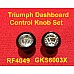 Triumph Dashboard Control Knob Set 8 Piece TR4 - TR4a GKS6003X  RF4049