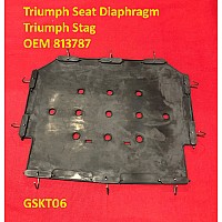 Triumph Seat Diaphragm  Triumph Stag  OEM 813787 - GSKT06