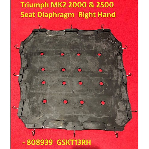 Triumph 2000 & 2500 Seat Diaphragm  Right Hand - 808939  GSKT13RH