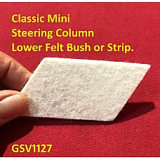 Classic Mini Steering Column Lower Felt Bush or Strip. GSV1127