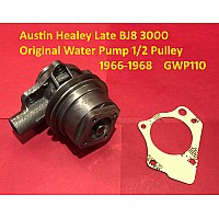 Water Pump Austin Healey Late BJ8 3000 1/2 Pulley 1966-1968    GWP110